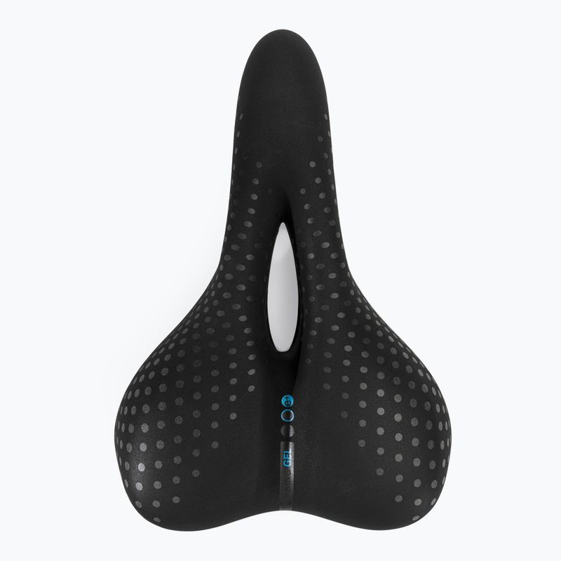 SAN MARCO Trekking Gel Open Large sella da bicicletta nera 3