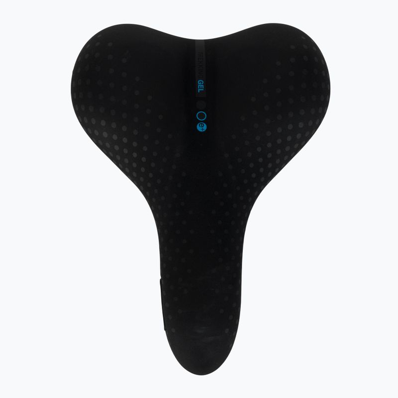 Sella bici SAN MARCO Trekking Gel Large 30-60° nero 3