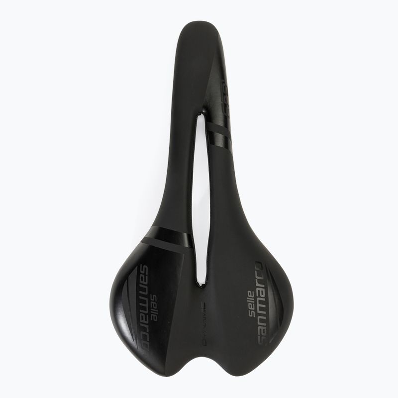 SAN MARCO Era Dynamic Wide Open sella da bicicletta nera 3
