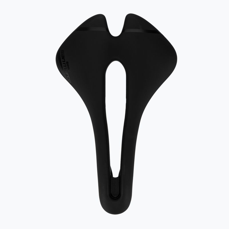 Sella da bicicletta SAN MARCO Uomo Aspide Short Sport Wide Open nera 3