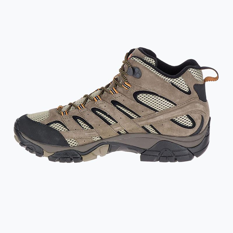 Stivali da trekking da uomo Merrell Moab 2 Ltr Mid Gtx noce 12