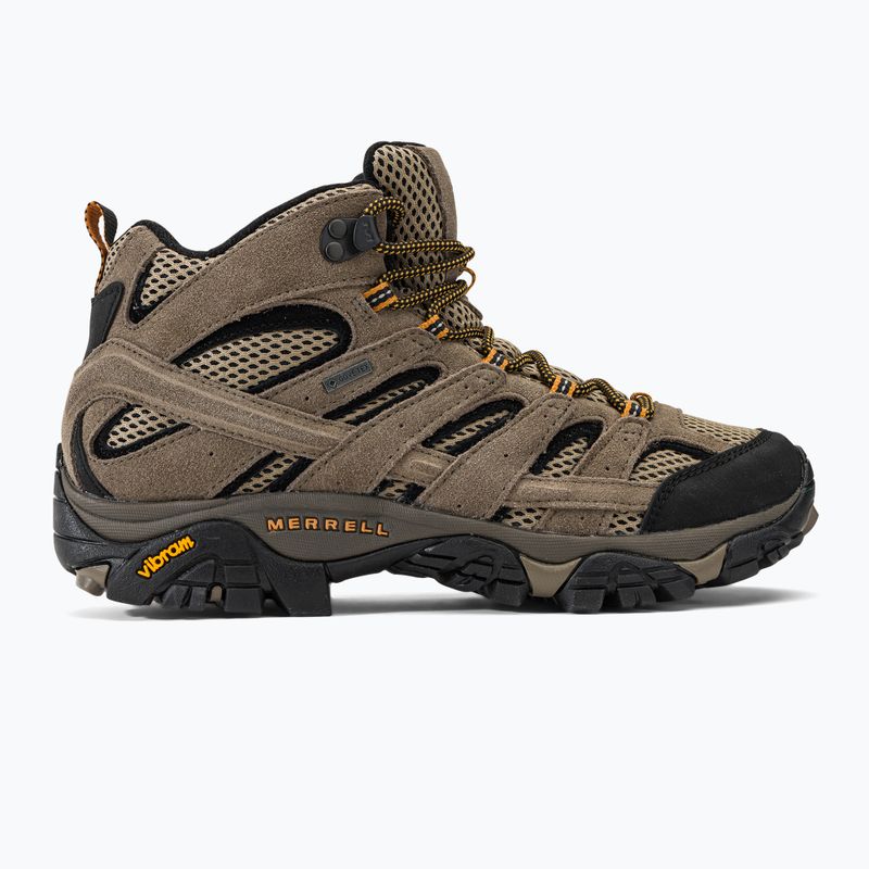 Stivali da trekking da uomo Merrell Moab 2 Ltr Mid Gtx noce 2