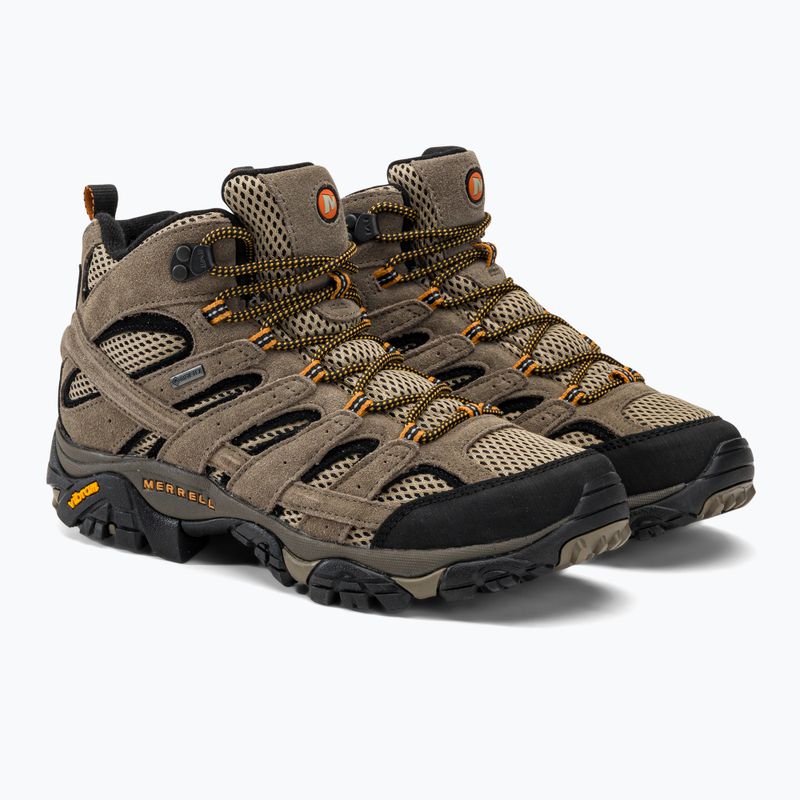 Stivali da trekking da uomo Merrell Moab 2 Ltr Mid Gtx noce 4