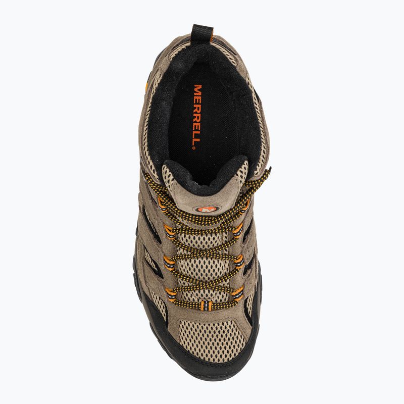 Stivali da trekking da uomo Merrell Moab 2 Ltr Mid Gtx noce 6