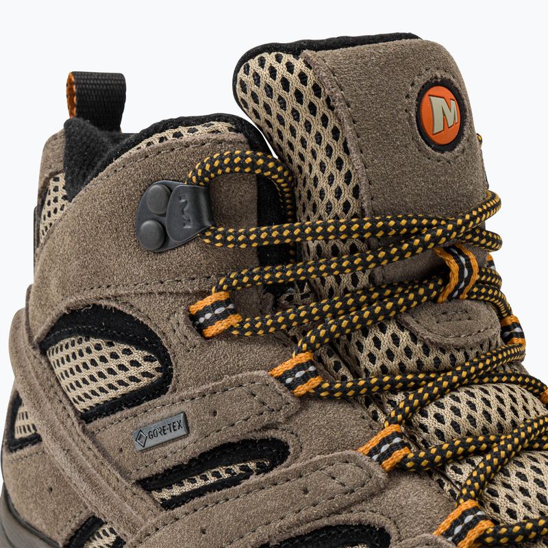 Stivali da trekking da uomo Merrell Moab 2 Ltr Mid Gtx noce 8