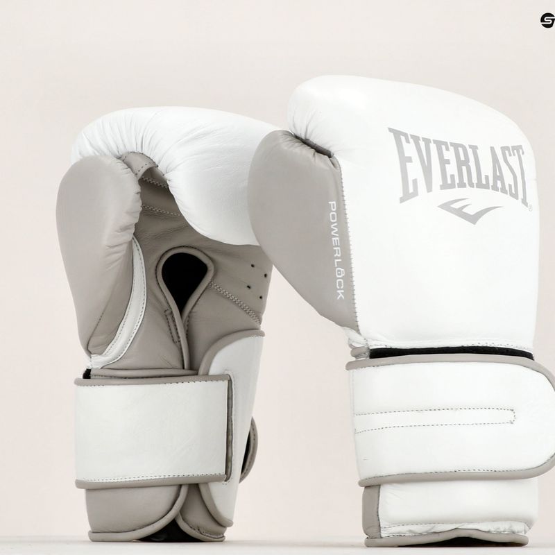 Everlast Power Lock 2 Premium guantoni da boxe bianchi EV2272 8