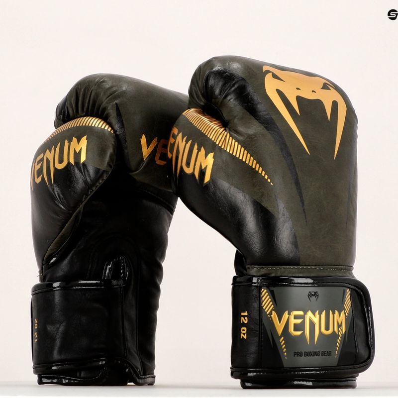 Guanti da boxe Venum Impact verde 03284-230 16