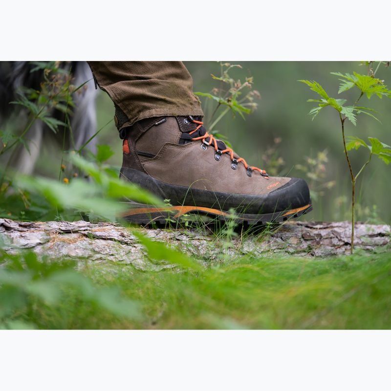 Scarponi da alpinismo Crispi Wasatch GTX dark brown 3
