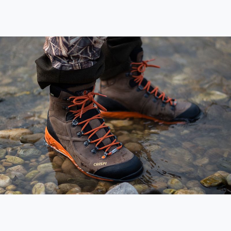 Scarpe da trekking Crispi Valdres S.E. GTX dark brown 3