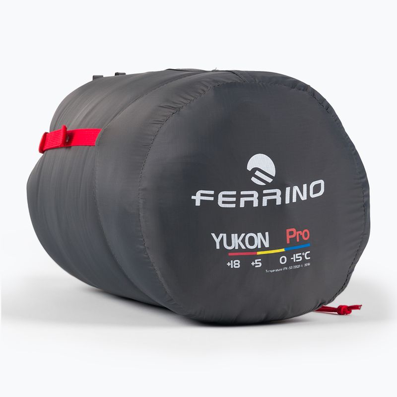 Sacco a pelo Ferrino Yukon Pro arancione 9