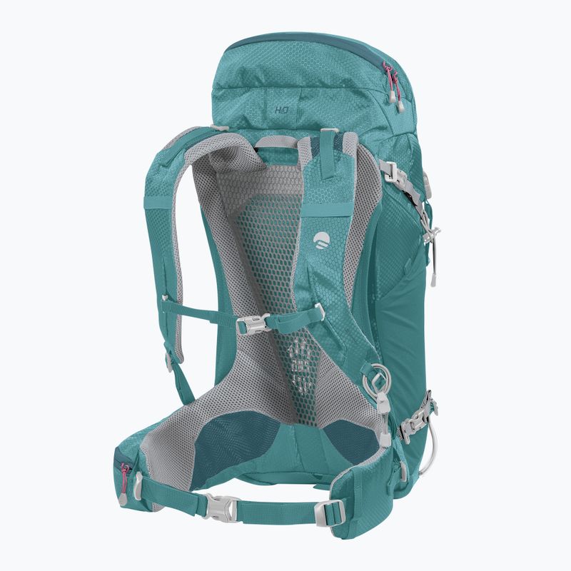 Ferrino Finisterre Lady 30 l zaino da escursionismo da donna verde acqua 2