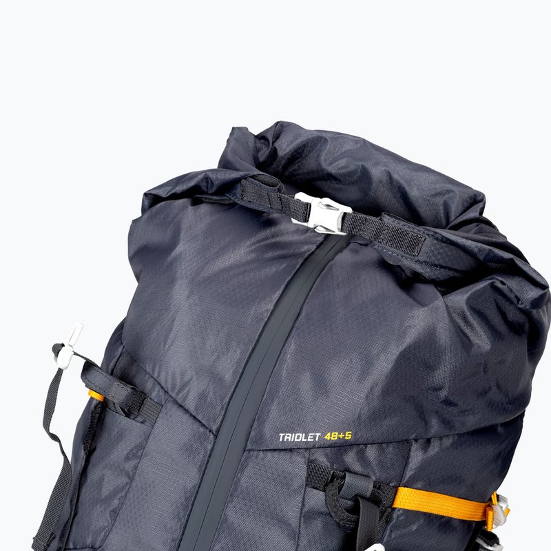 Zaino da arrampicata Ferrino Triolet 48 + 5 l grigio scuro 7