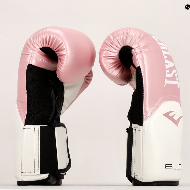 Guanti da boxe da donna Everlast Pro Style Elite 2 rosa EV2500 7