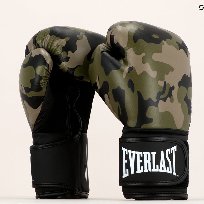 Everlast Spark guantoni da boxe verdi EV2150 7