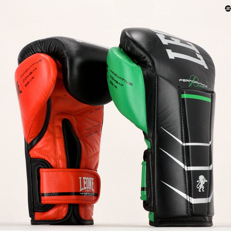 Guanti da boxe LEONE 1947 Revo Performance neri 7