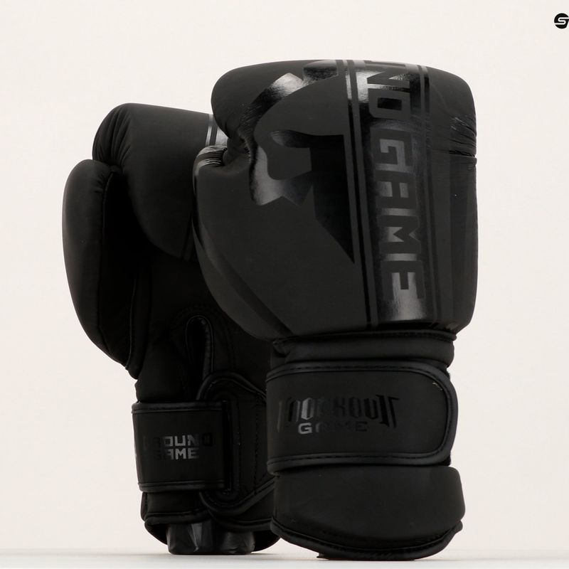 Ground Game Stripe Guanti da boxe neri 9