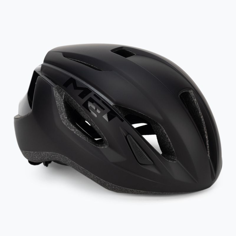 MET Strale casco da bicicletta nero 3HM107MONO1