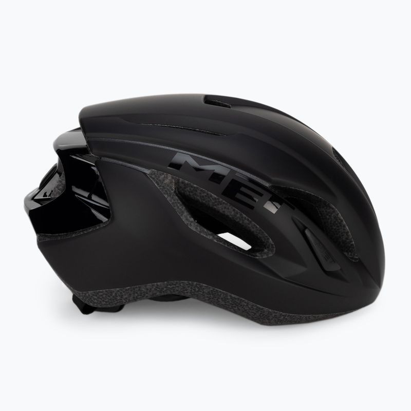 MET Strale casco da bicicletta nero 3HM107MONO1 3
