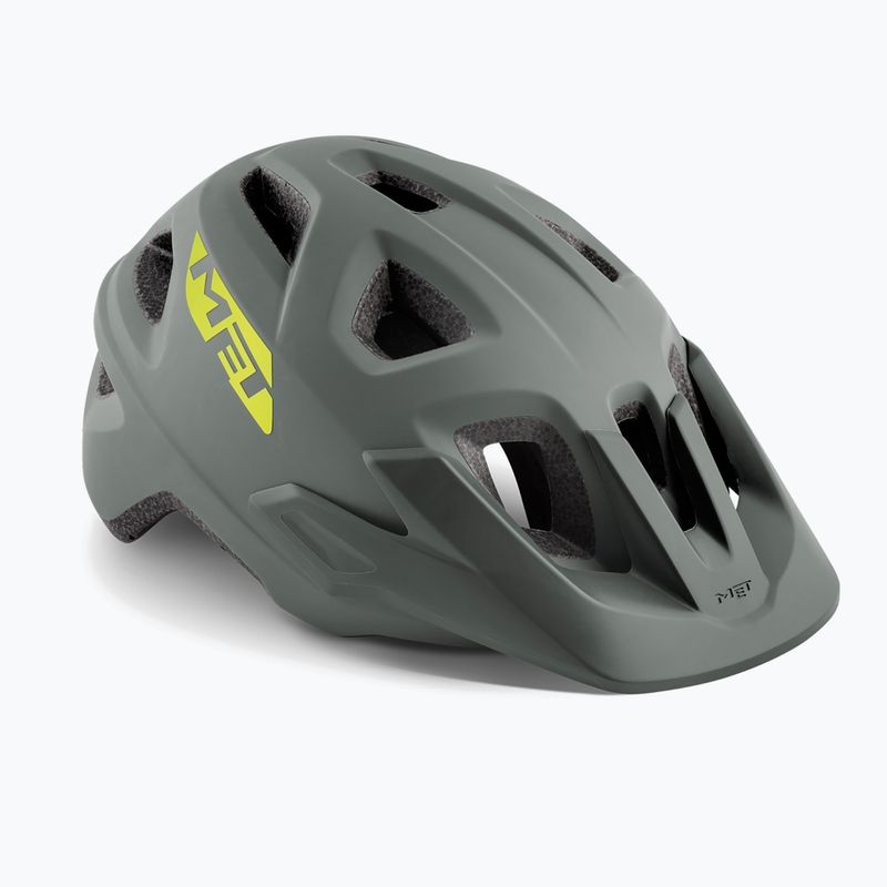 Casco da bicicletta MET Echo grigio opaco 6