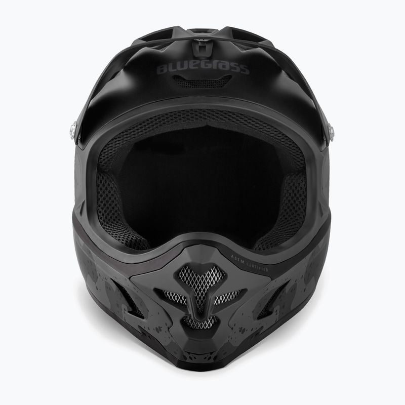 Casco bici Bluegrass Intox nero camo opaco 2