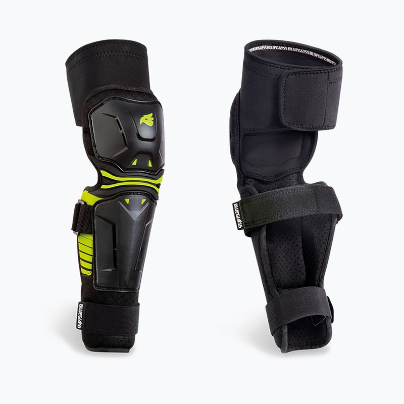 Protezioni per ginocchia per bambini Bluegrass Big Horn nero e verde 3PP003S020 4
