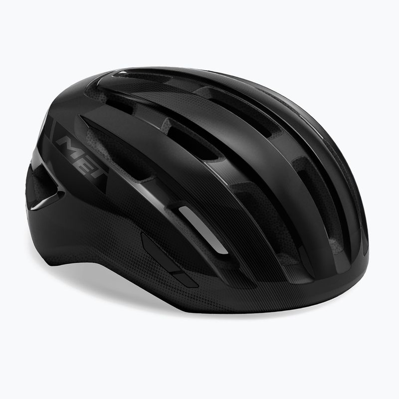 Casco da bicicletta MET Miles nero lucido 6