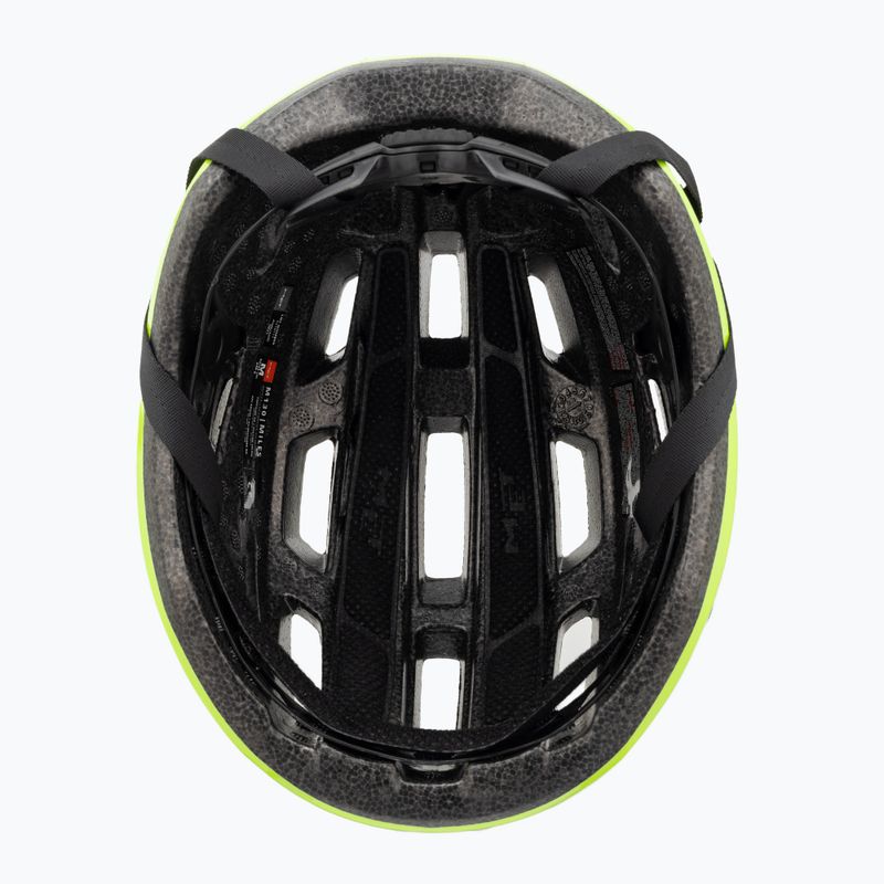 Casco da bicicletta MET Miles giallo lucido 5