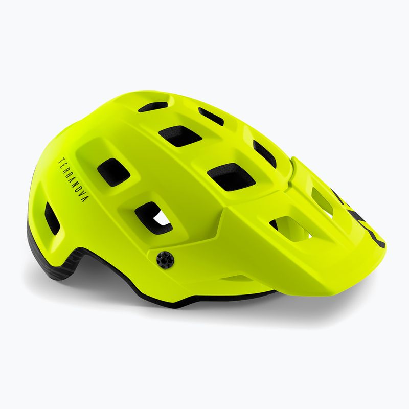 Casco da bicicletta MET Terranova giallo 6