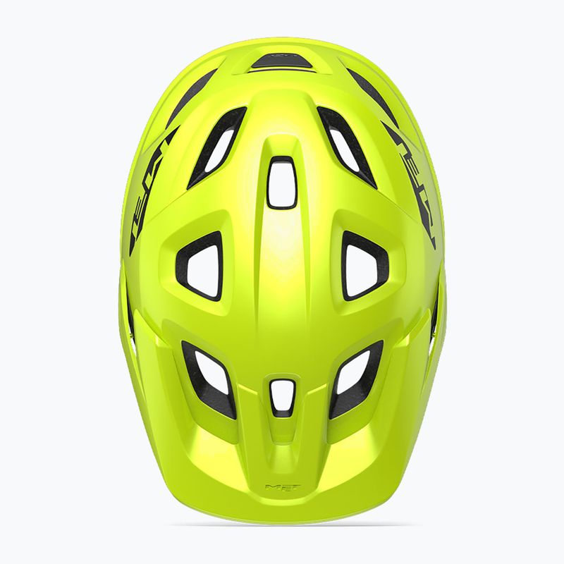 MET Echo casco da bicicletta giallo 3HM118CE00MVE1 8