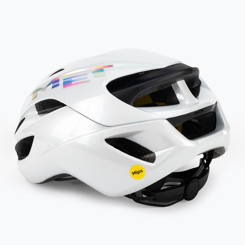 MET Rivale II Mips casco da bicicletta bianco 3HM132CE00MBI1 4