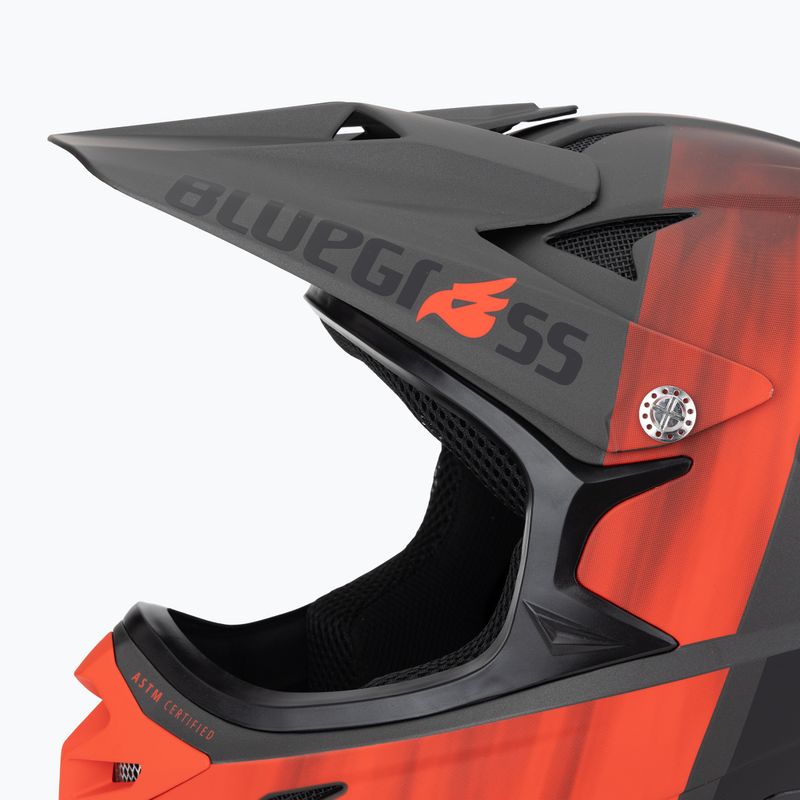 Casco da ciclismo Bluegrass Intox black red matt 7