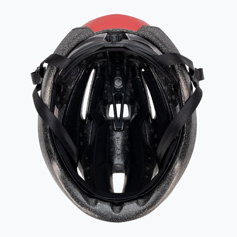 Casco da bicicletta MET Strale nero-rosso 3HM107CE00MNR4 5