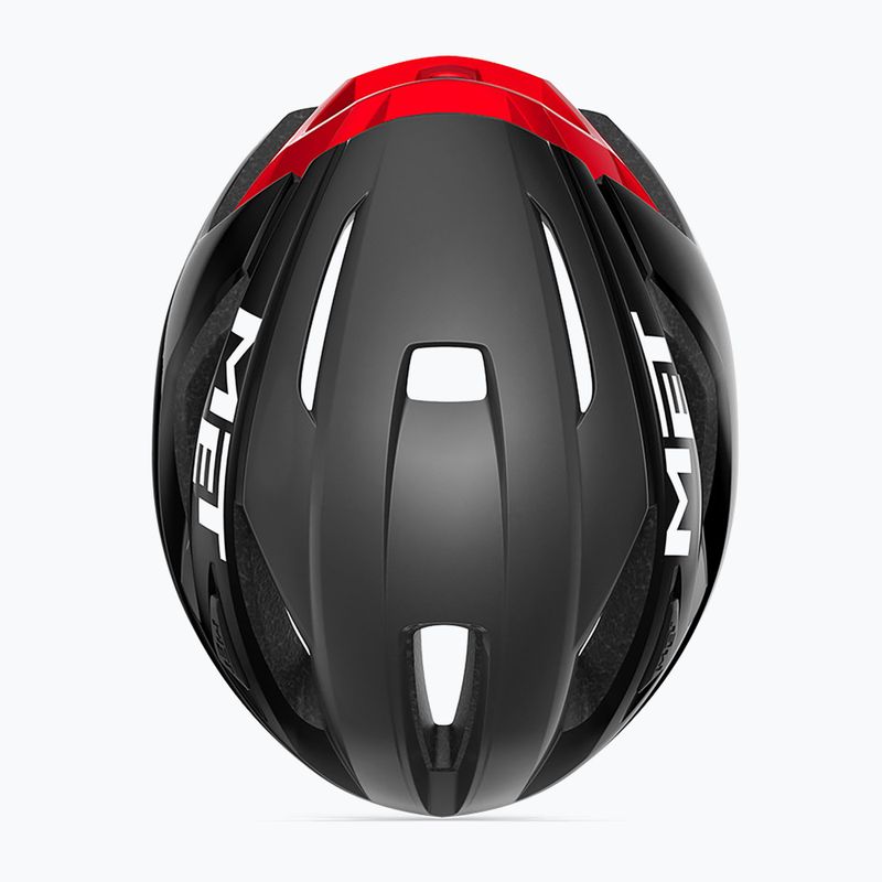 Casco da bicicletta MET Strale nero-rosso 3HM107CE00MNR4 8