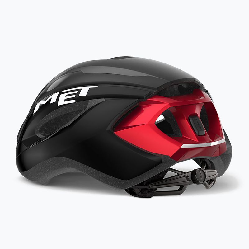 Casco da bicicletta MET Strale nero-rosso 3HM107CE00MNR4 9