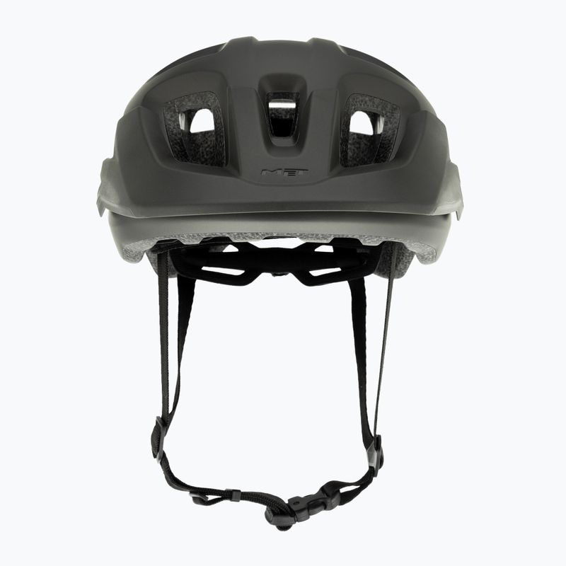 Casco da bicicletta MET Echo titanio metallizzato opaco 2