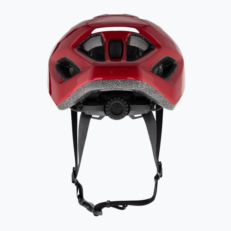 Casco da bicicletta MET Downtown rosso lucido 3