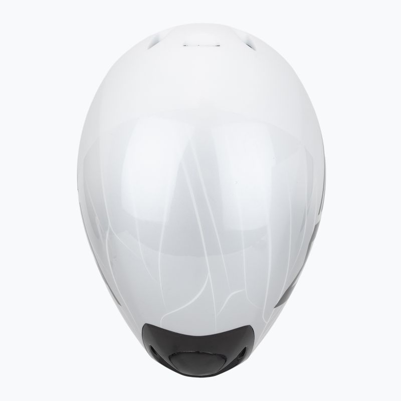 Casco da ciclismo MET Codatronica white/silver matte glossy 6