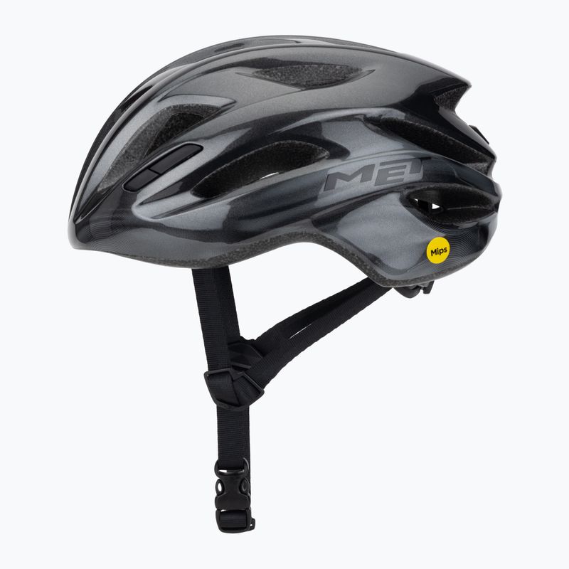 Casco da ciclismo MET Idolo Mips titanium glossy 3