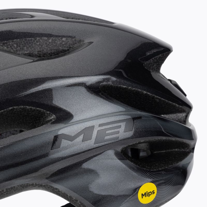 Casco da ciclismo MET Idolo Mips titanium glossy 7