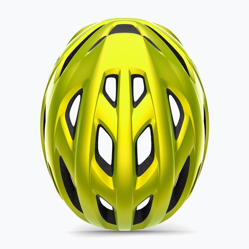 Casco da ciclismo MET Idolo Mips lime yellow metallic glossy 4