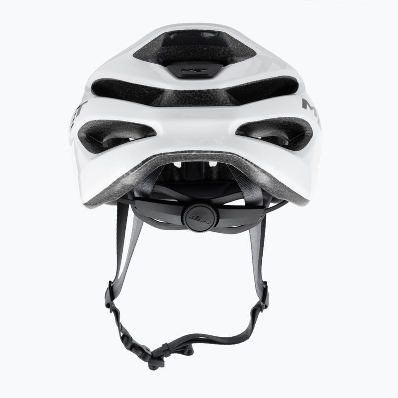 Casco da bicicletta MET Idolo bianco lucido 3