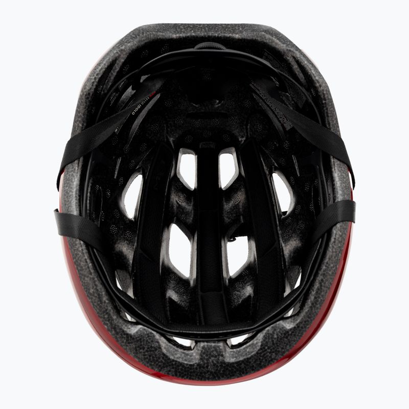 Casco da bicicletta MET Idolo rosso metallizzato lucido 5