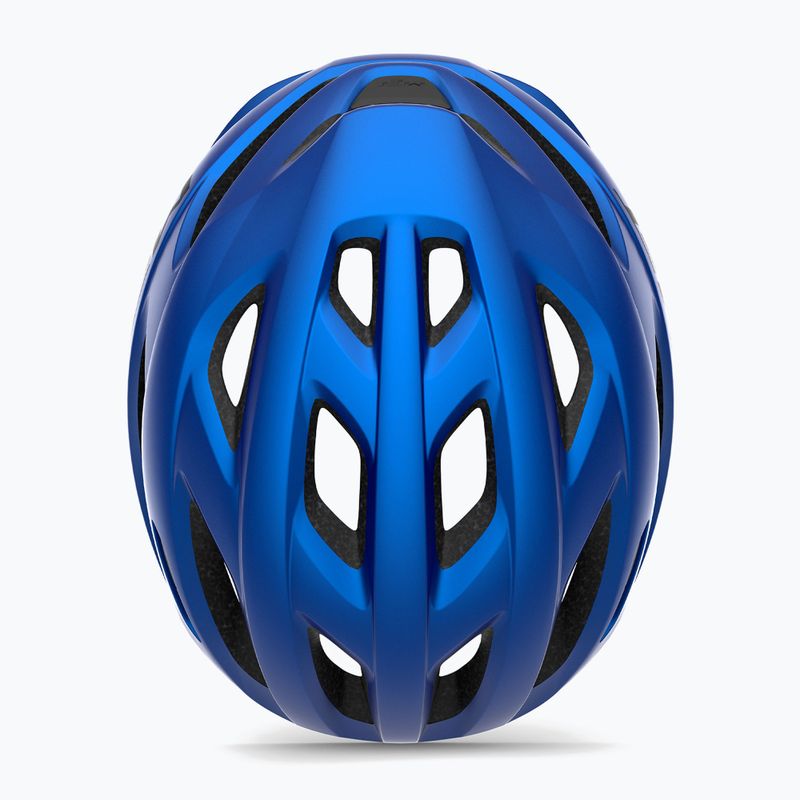 Casco da bicicletta MET Idolo blu metallizzato opaco 7