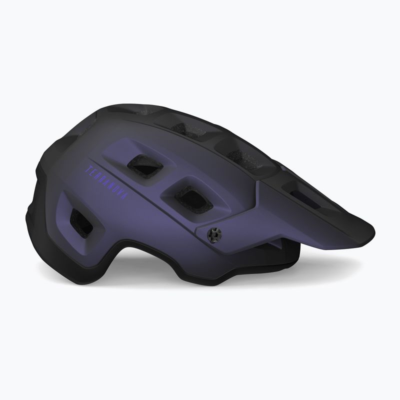 Casco bici MET Terranova viola intenso opaco 2