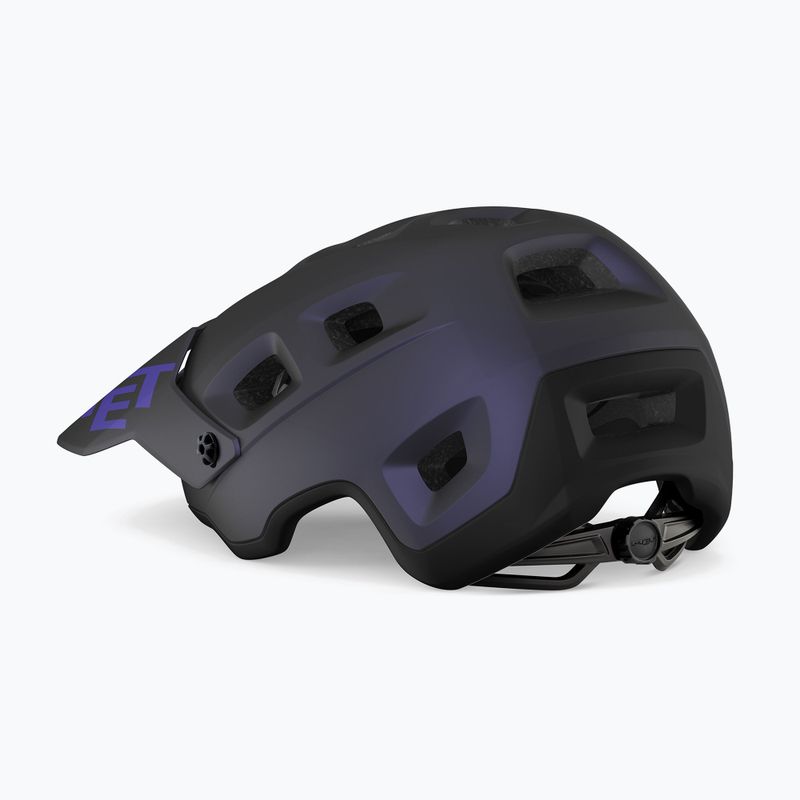 Casco bici MET Terranova viola intenso opaco 4