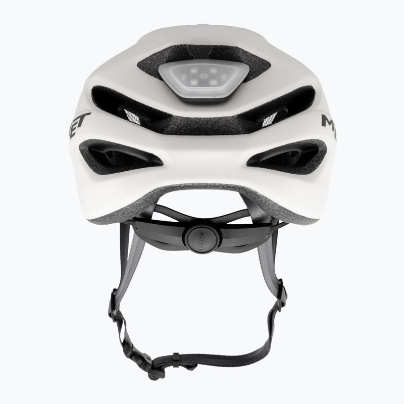 Casco da bicicletta MET Crossover bianco opaco 3