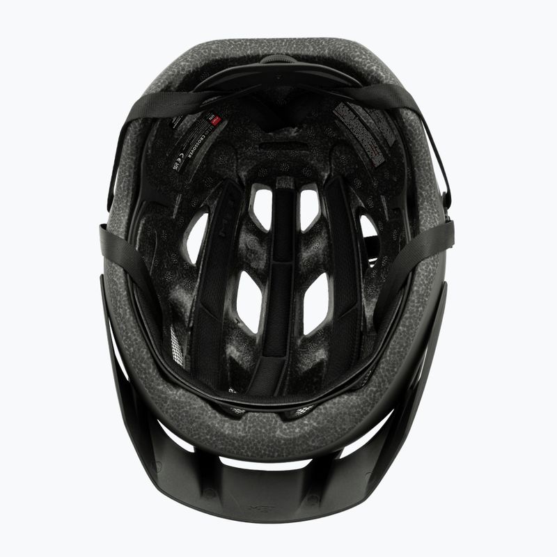 Casco da bicicletta MET Crossover in titanio opaco 5