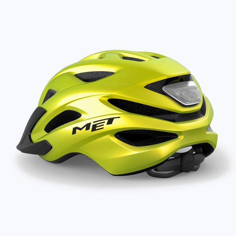 MET Crossover casco da bicicletta giallo 3HM149CE00UNGI1 7