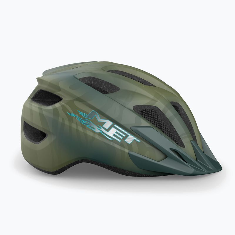 Casco da bici per bambini MET Crackerjack Mips green matt 3