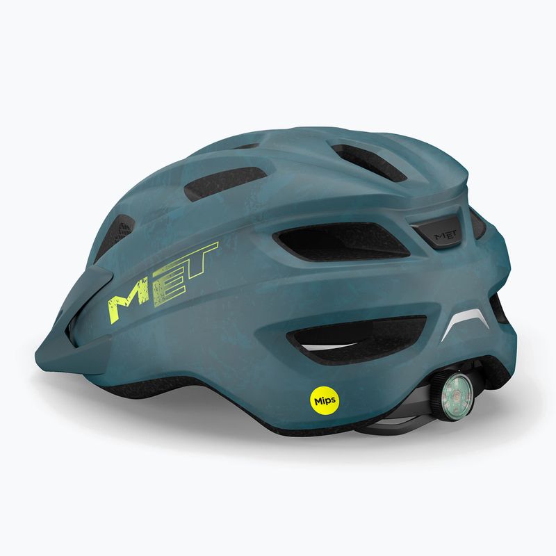 Casco da bici per bambini MET Crackerjack Mips petrol matt 2